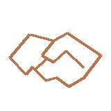 Icon Handshake — material illustration