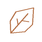 Icon Leaf — material illustration